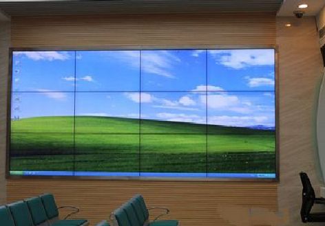 将乐液晶拼接屏的另类用法。